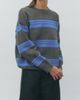 MAUDE CLUB MAUDE CLUB Miles Striped Crewneck Sweater - 4