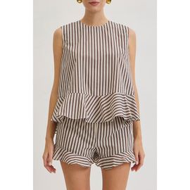 MAUDE CLUB MAUDE CLUB Miller Stripe Shell