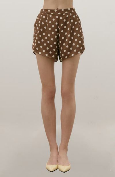 MAUDE CLUB MAUDE CLUB Parker Polka Dot Shorts
