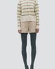 MAUDE CLUB MAUDE CLUB Sage Striped Cardigan - 4