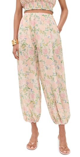 MAUDE CLUB MAUDE CLUB Talia Pants Vintage Floral Print