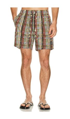 Maui and Sons Maui and Sons Ember Plaid Jam Short