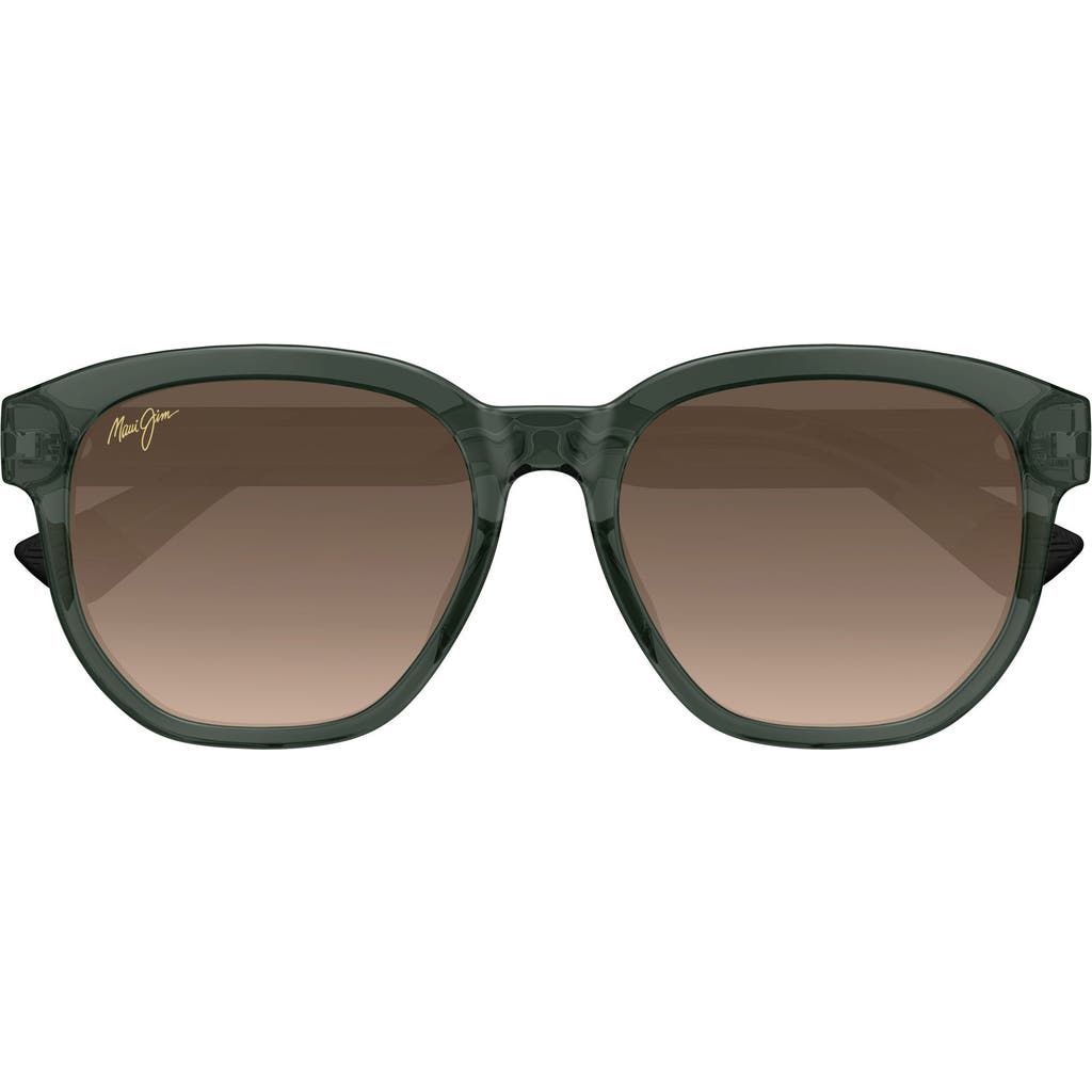 Maui Jim Maui Jim Akahai 56mm Polarized Round Sunglasses
