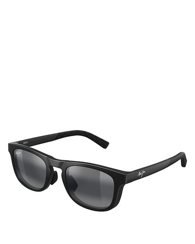 Maui Jim Maui Jim Aliali Polarized Square Sunglasses, 50mm