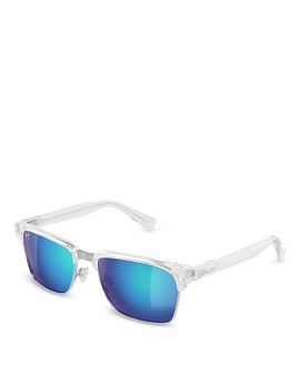 Maui Jim Maui Jim Kawika Xl Polarized Rectangular Sunglasses, 58mm