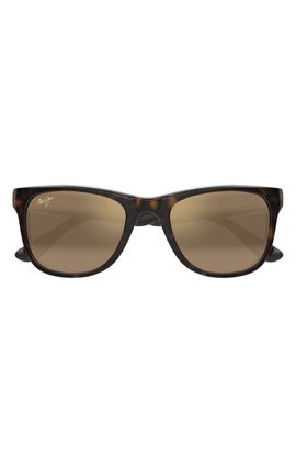 Maui Jim Maui Jim Kikonia XL 53mm Wraparound Rectangular Sunglasses