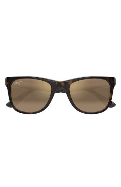 Maui Jim Maui Jim Kikonia XL 53mm Wraparound Rectangular Sunglasses