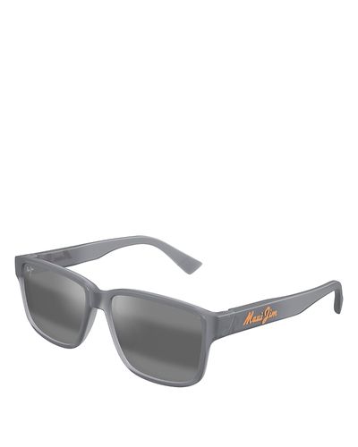 Maui Jim Maui Jim Kuniahi Rectangle Sunglasses, 58mm