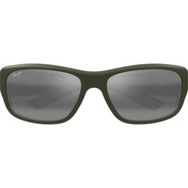 Maui Jim Maui Jim Mauklele 64mm PolarizedPlus2® Wraparound Rectangular Sunglasses