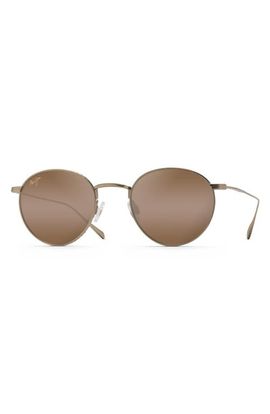Maui Jim Maui Jim North Star 48mm Polarized Round Sunglasses