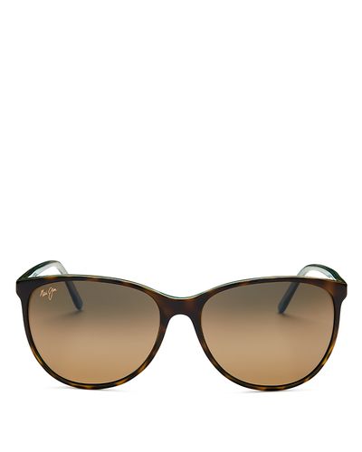 Maui Jim Maui Jim Ocean Polarized Square Sunglasses, 57mm