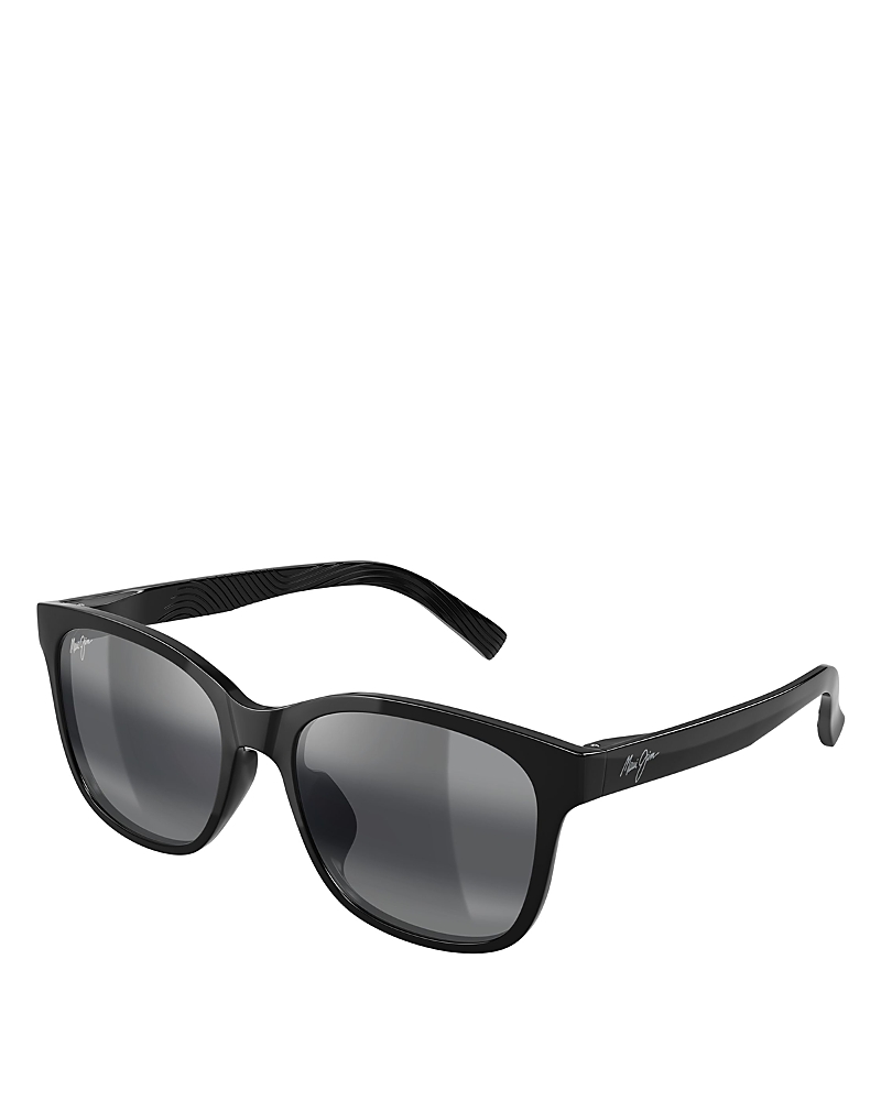 Maui Jim Maui Jim Owelo Polarized Square Sunglasses, 56mm