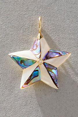 Maura Green Maura Green Beveled Luminescent Star Charm