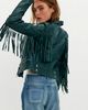 Mauritius Leather Zoe Fringe Jacket - 1