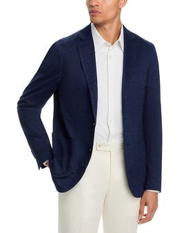 Maurizio Baldassari Maurizio Baldassari Wool, Linen, & Silk Jersey Unstructured Sport Coat