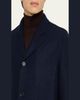 Maurizio Baldassari Men's Wool and Nylon Notch-Lapel Car Coat - 5