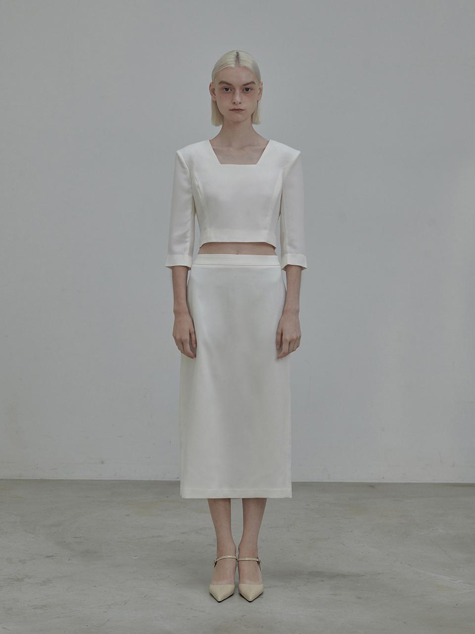 MAUSOLEUM Hourglass long skirt