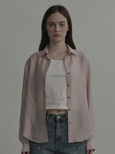 MAUSOLEUM Joe Sheer Shirt [Pink]