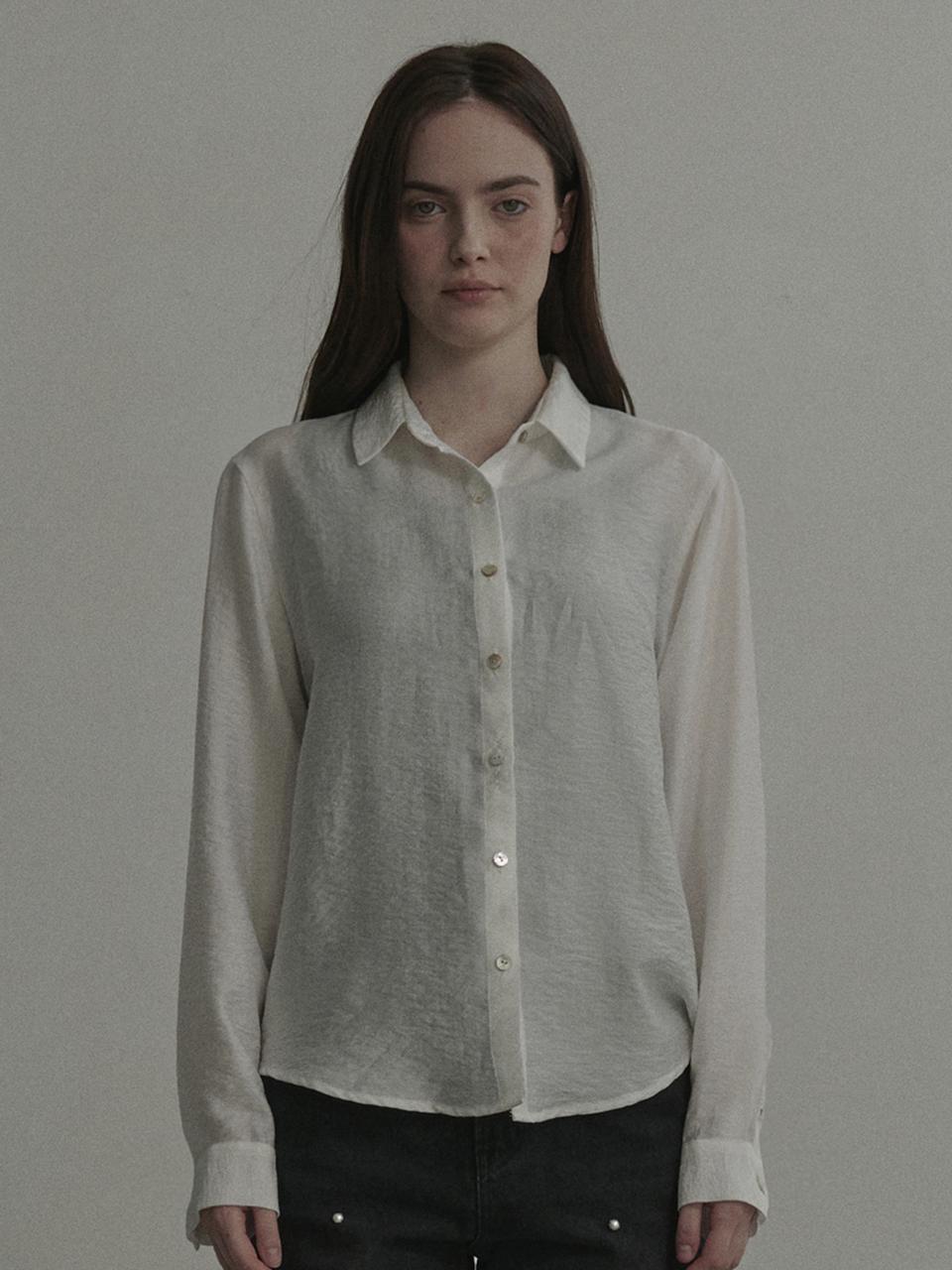 MAUSOLEUM Joe Sheer Shirt [WHITE]