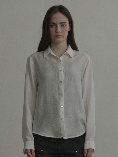 MAUSOLEUM Joe Sheer Shirt [WHITE]