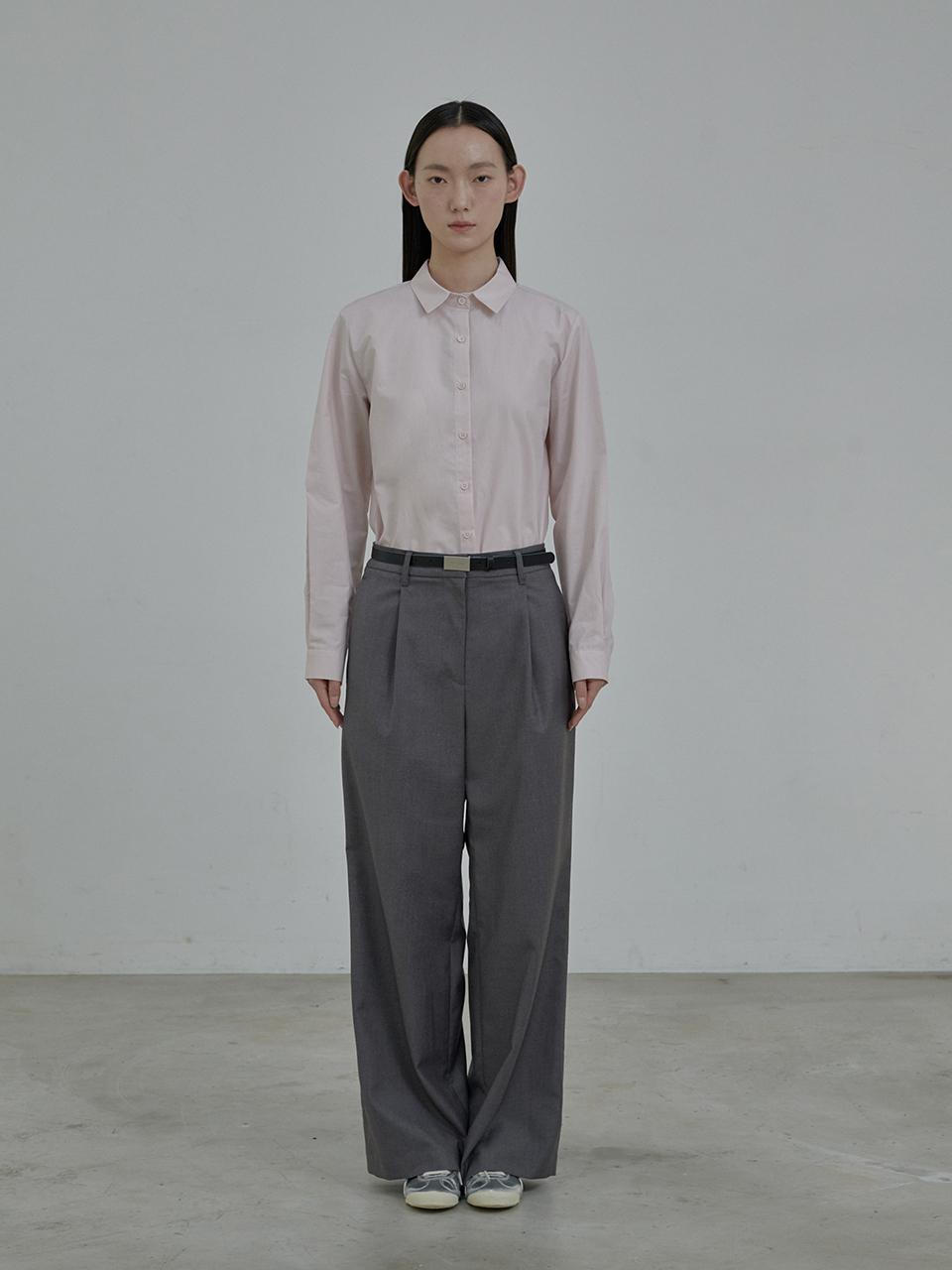 MAUSOLEUM Lydia suit wide pants - Grey