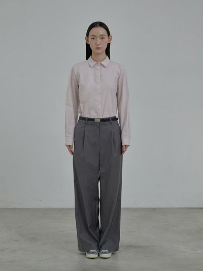 MAUSOLEUM Lydia suit wide pants - Grey