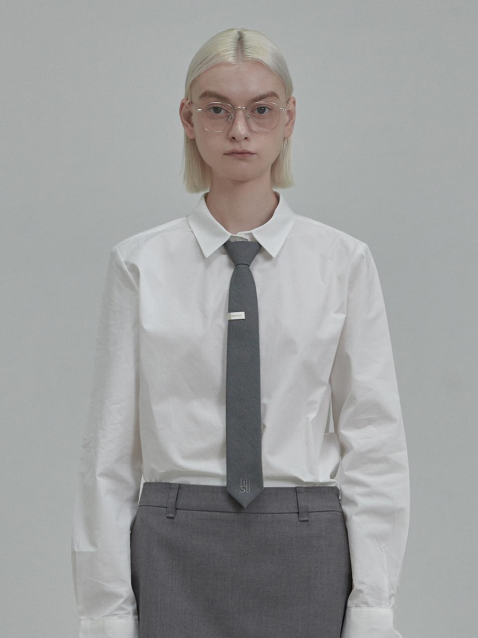 MAUSOLEUM Ray wide shirt - White