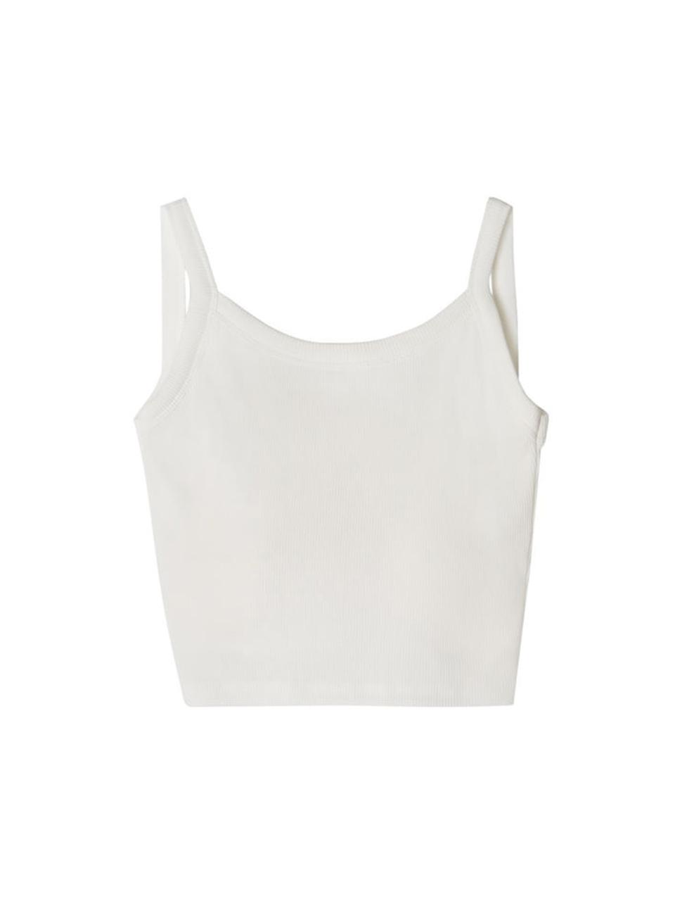 MAUVER U Rosso Twisted Bra Top [WHITE]