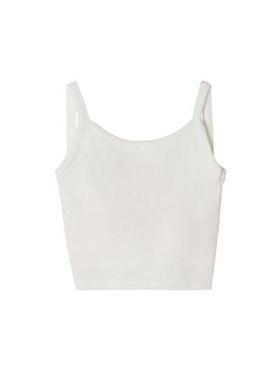 MAUVER U Rosso Twisted Bra Top [WHITE]