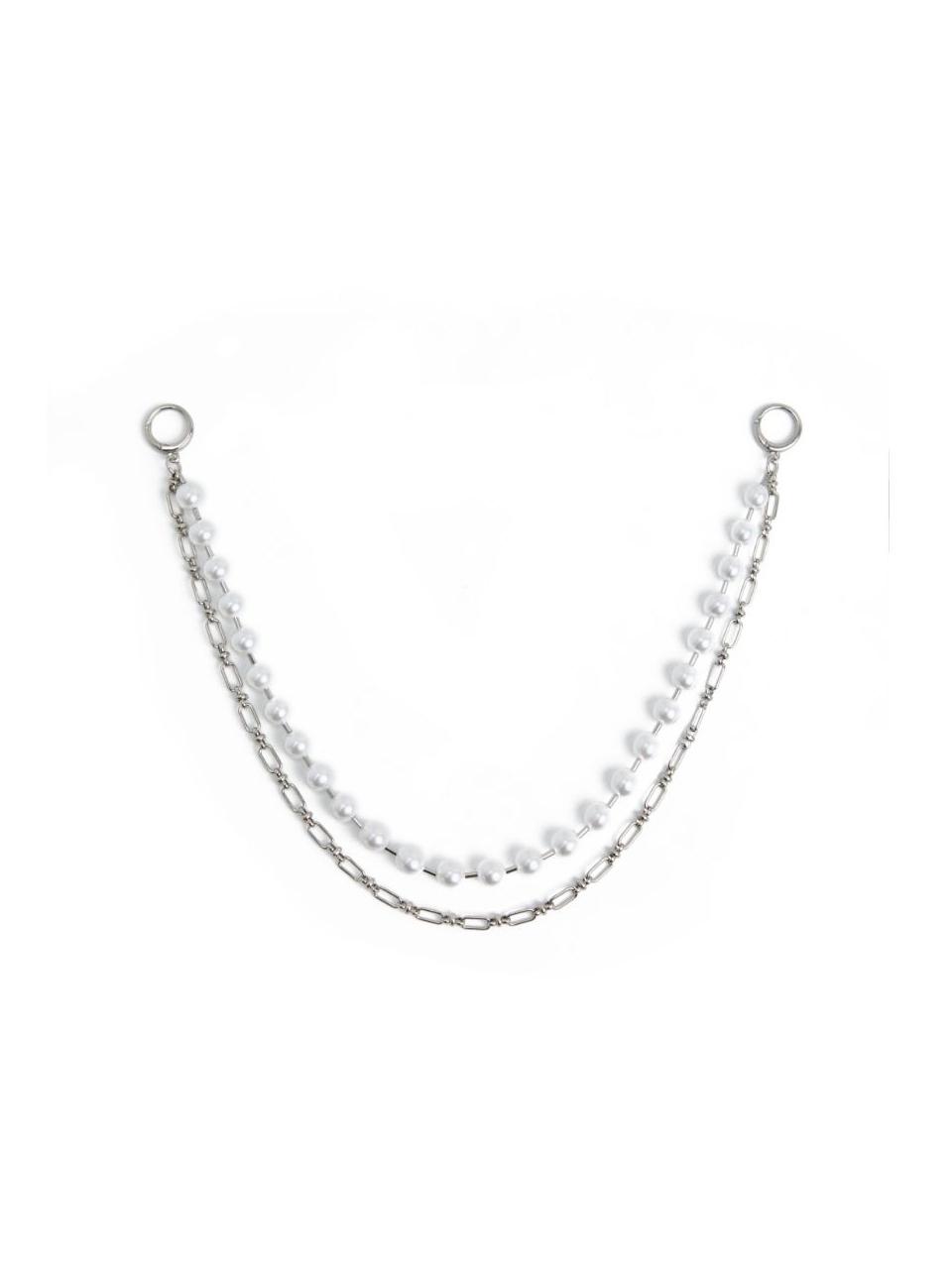 mavenmuse Versatile Premium Acrylic Brass Necklace (MNXSAQ503NKFR)