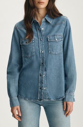 Mavi Jeans Mavi Jeans Angela Denim Western Shirt