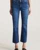 Mavi Jeans Mavi Jeans Anika Raw Hem Mid Rise Crop Flare Jeans - 1