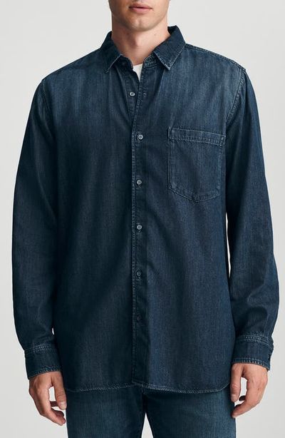 Mavi Jeans Mavi Jeans Bill Tencel Lyocell & Organic Cotton Button-Up Shirt