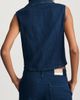 Mavi Jeans Mavi Jeans Bria Sleeveless Crop Denim Shirt - 2