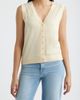Mavi Jeans Mavi Jeans Button Front Cotton Sweater Vest - 1