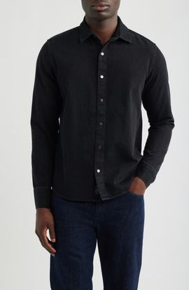 Mavi Jeans Mavi Jeans Cotton Twill Snap-Up Shirt