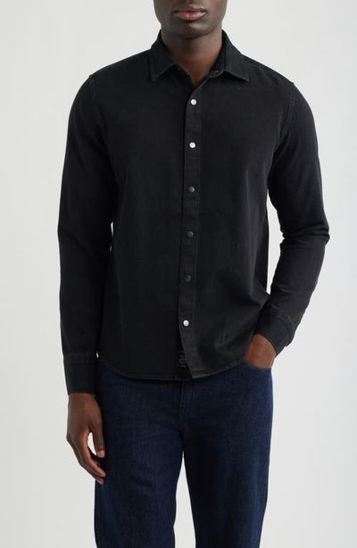 Mavi Jeans Mavi Jeans Cotton Twill Snap-Up Shirt