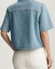 Mavi Jeans Mavi Jeans Dafne Denim Short Sleeve Button-Up - 2