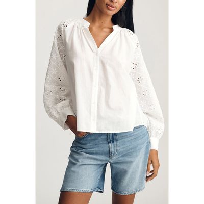 Mavi Jeans Mavi Jeans Embroidered Eyelet Top