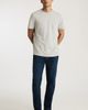 Mavi Jeans Mavi Jeans Light Grey Mélange Cotton Crewneck T-Shirt - 5