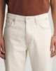 Mavi Jeans Mavi Jeans Marlon Relaxed Straight Leg Cotton & Linen Jeans - 5