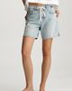 Mavi Jeans Mavi Jeans Nella Drawstring Mid Thigh Denim Shorts - 1