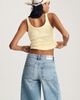 Mavi Jeans Mavi Jeans Nica Raw Hem Long Denim Barrel Shorts - 4