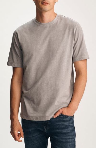 Mavi Jeans Mavi Jeans Pale Brown Slub Cotton Blend T-Shirt