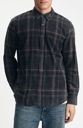 Mavi Jeans Mavi Jeans Plaid Regular Fit Long Sleeve Button Up Shirt