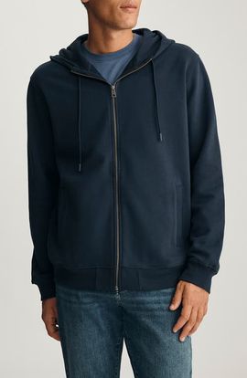 Mavi Jeans Mavi Jeans Relaxed Fit Cotton Zip Hoodie