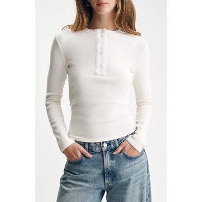 Mavi Jeans Mavi Jeans Rib Henley Top