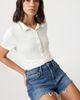 Mavi Jeans Mavi Jeans Rosie High Waist Fray Hem Cutoff Denim Shorts - 5