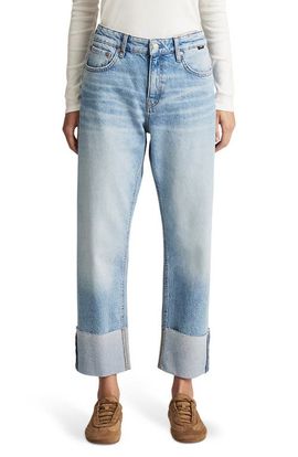 Mavi Jeans Mavi Jeans Savannah Cuffed High Waist Relaxed Straight Leg Jeans