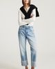 Mavi Jeans Mavi Jeans Savannah Cuffed High Waist Relaxed Straight Leg Jeans - 5